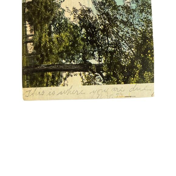 Atq 1911 Ephemera Lithograph Postcard Soldier’s Monument Battle Of Tippecanoe IN - Picture 4 of 7